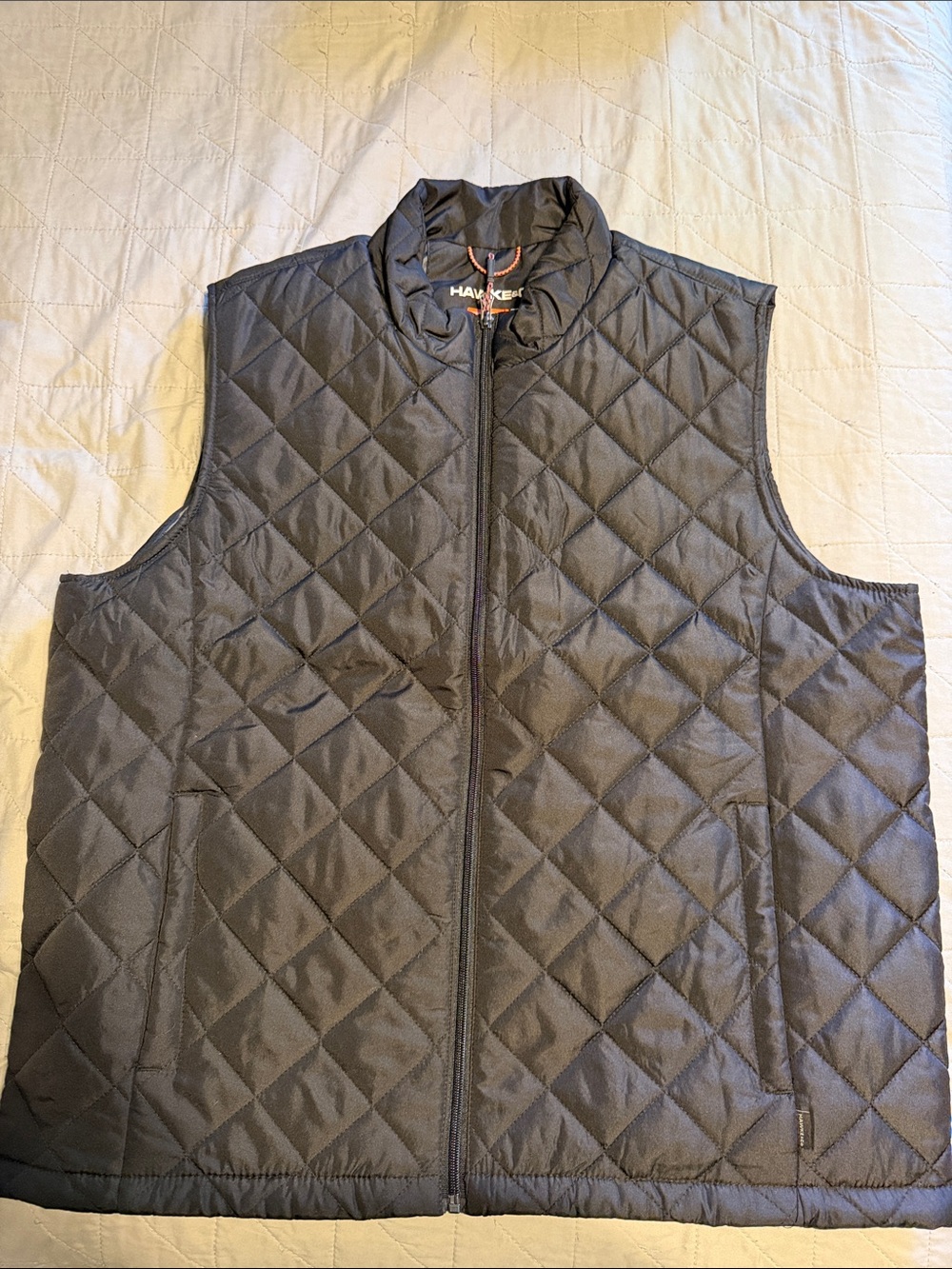 Hawke & Co Men’s Black Dynamic Sport Fiber Performance Lightweight Puffer Vest